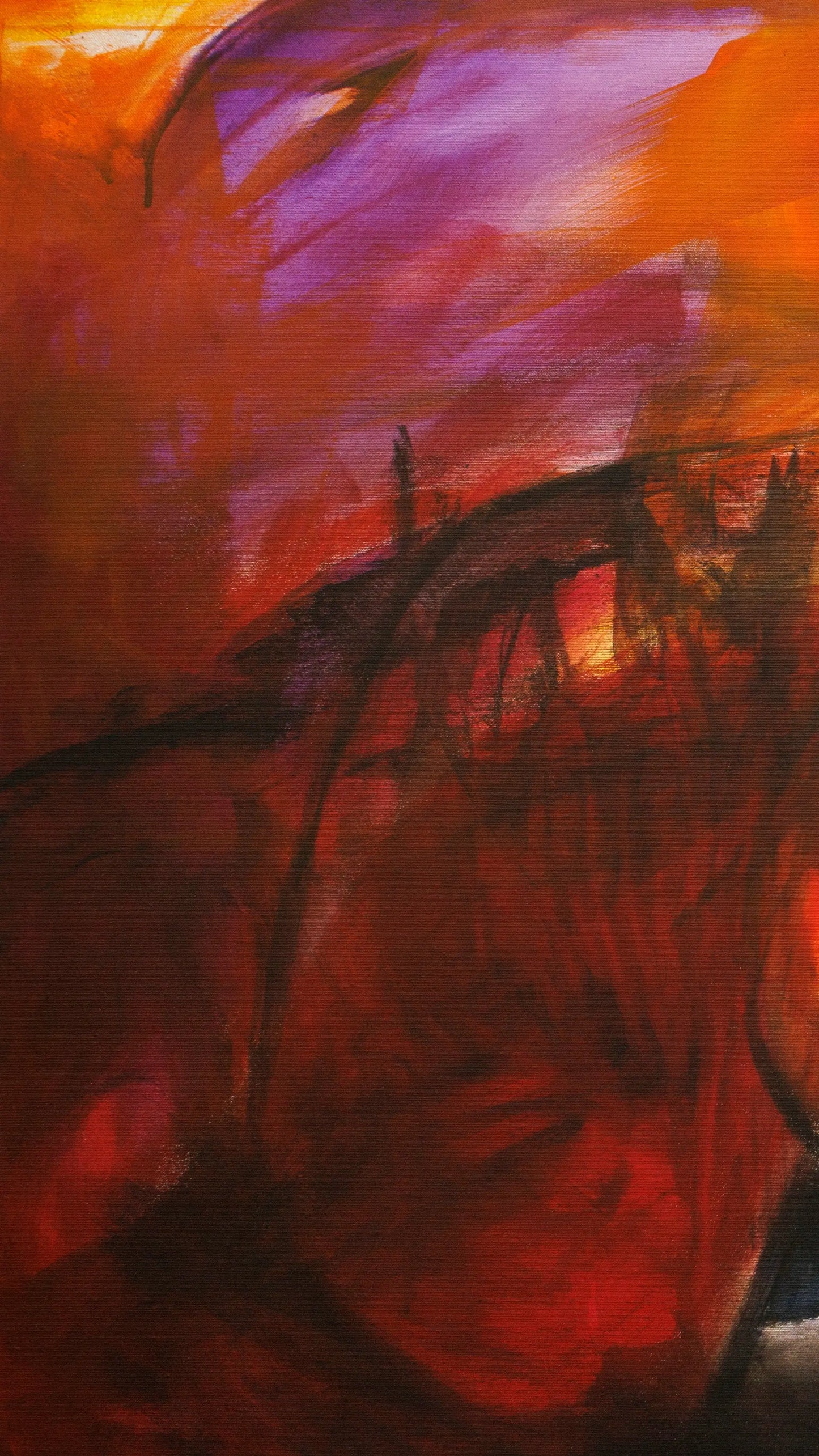 Fragment #04 - INCENDIES FRAGMENTS des toiles