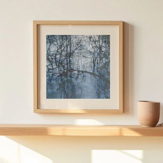 Vision #02 - BLUE ICE FRAGMENTS des toiles