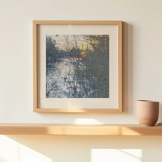 Vision #03 - BLUE ICE FRAGMENTS des toiles