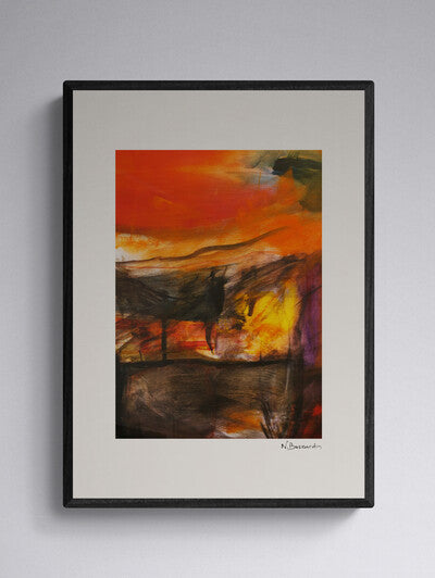 Fragment #05 - INCENDIES FRAGMENTS des toiles