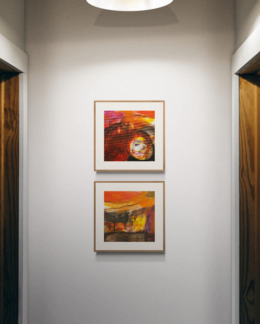 Fragment #08 - INCENDIES FRAGMENTS des toiles