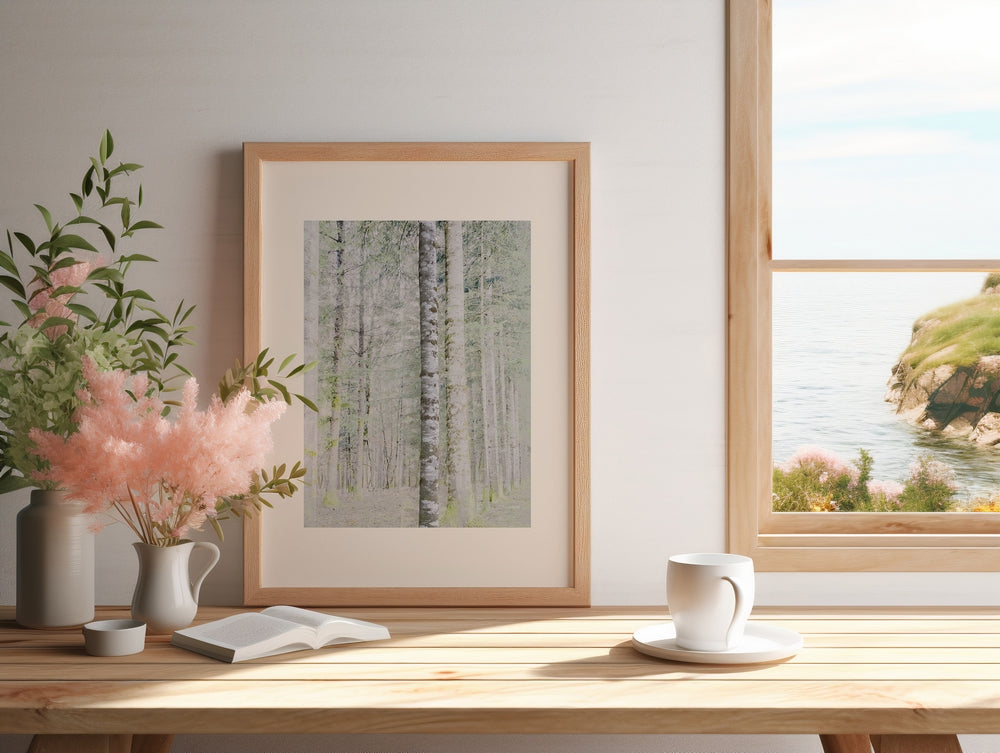 Vision #19 - SAPINIERE FRAGMENTS des toiles