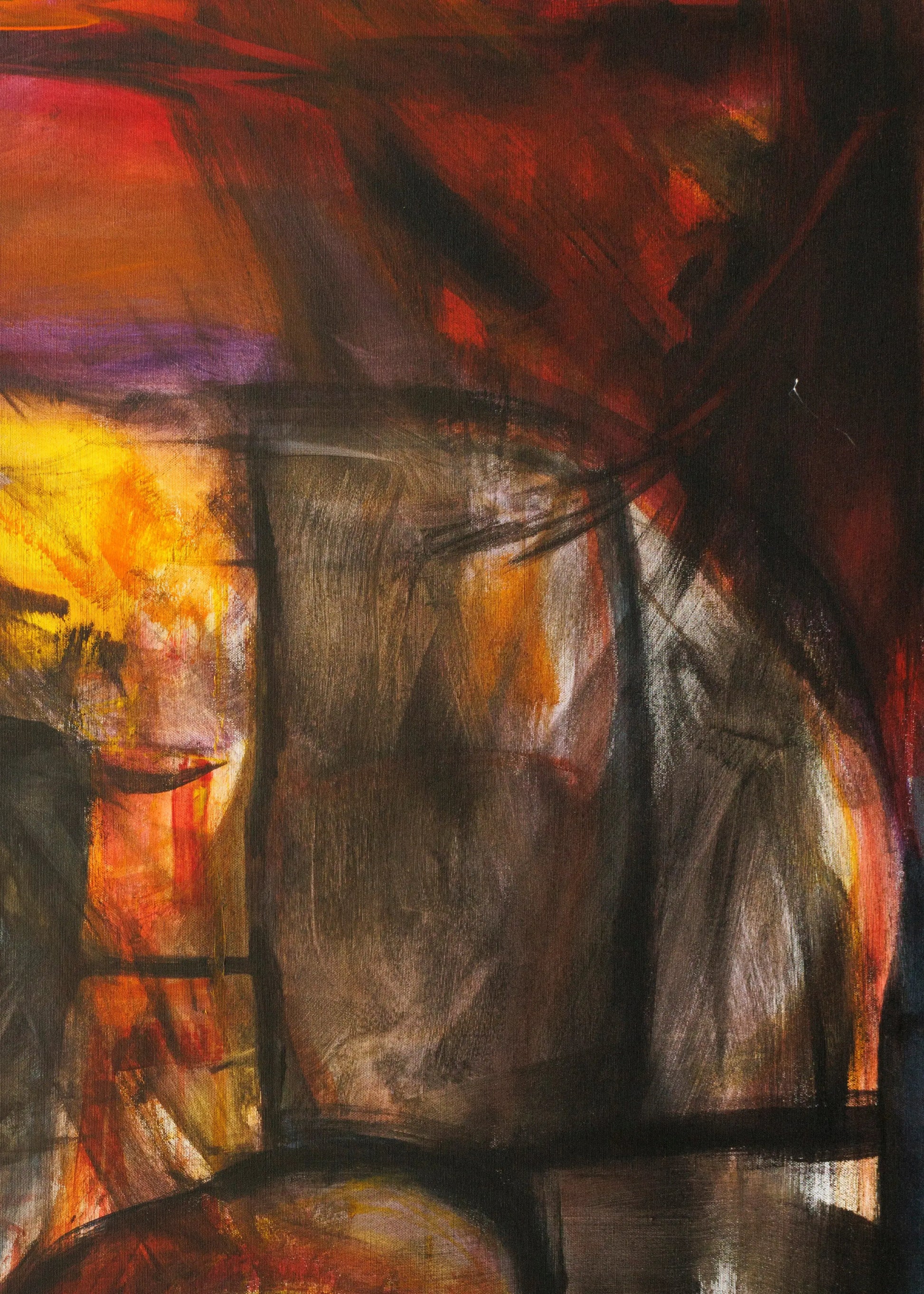 Fragment #07 - INCENDIES FRAGMENTS des toiles