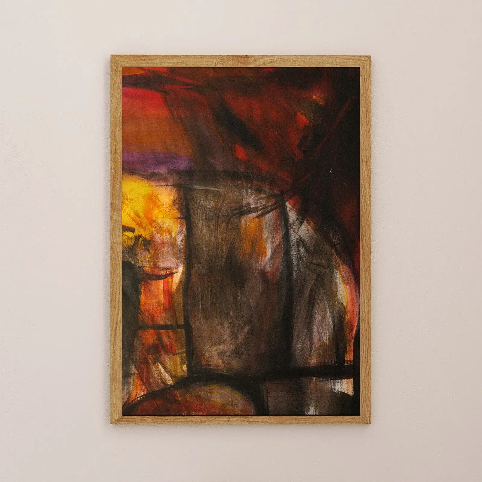 Fragment #07 - INCENDIES FRAGMENTS des toiles